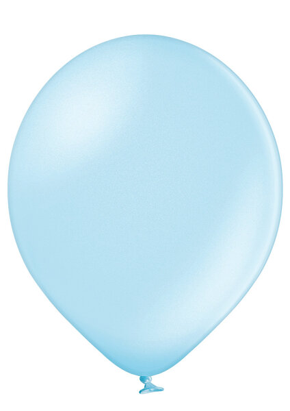 100 Luftballons A850 metallic 073 hellblau