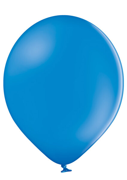 100 Luftballons A850 pastell 012 mittelblau